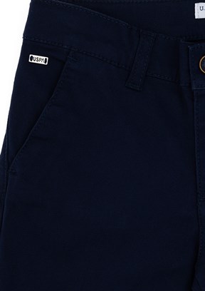 US POLO ASSN Lacivert Erkek Çocuk Bermuda Şort