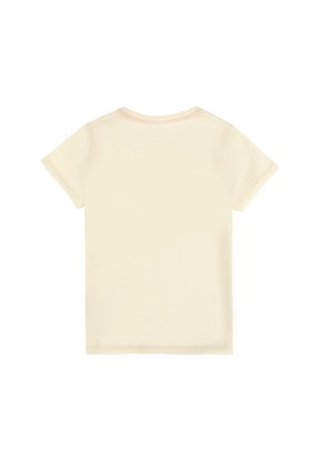 US POLO ASSN Beyaz Erkek Çocuk Örme T-Shirt