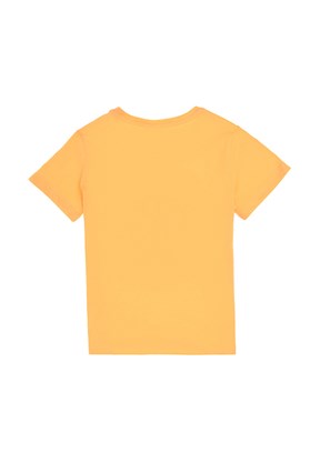 US POLO ASSN Turuncu Kız Çocuk Örme T-Shirt