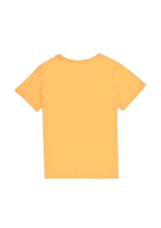 US POLO ASSN Turuncu Kız Çocuk Örme T-Shirt
