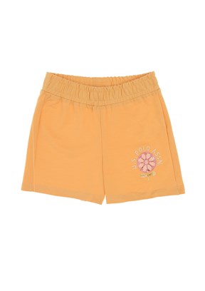 US POLO ASSN Turuncu Kız Çocuk Relax Şort