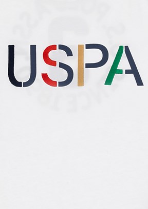 US POLO ASSN Beyaz Erkek Çocuk Örme T-Shirt