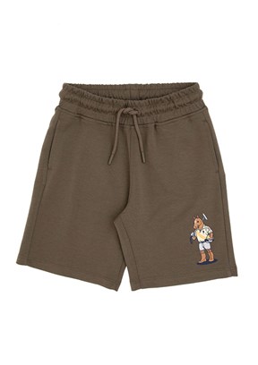 US POLO ASSN Bej Erkek Çocuk Kapri Şort