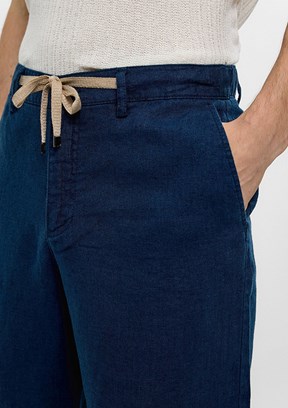 BACKANDBOND Lacivert Erkek Standart Pantolon
