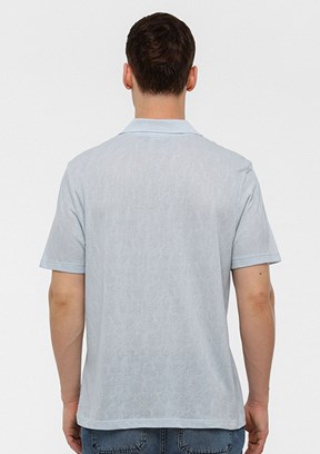 BACKANDBOND Mavi Erkek Polo Yaka T-Shirt