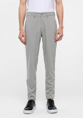 SÜVARİ Gri Erkek Slim Pantolon