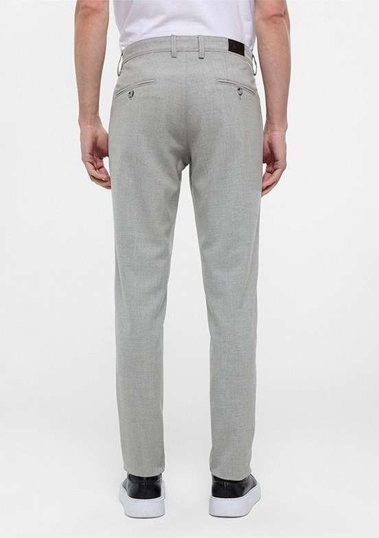 SÜVARİ Gri Erkek Slim Pantolon