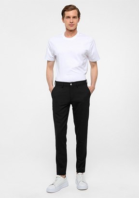 SÜVARİ Siyah Erkek Slim Pantolon