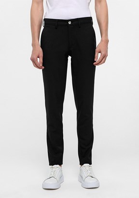 SÜVARİ Siyah Erkek Slim Pantolon