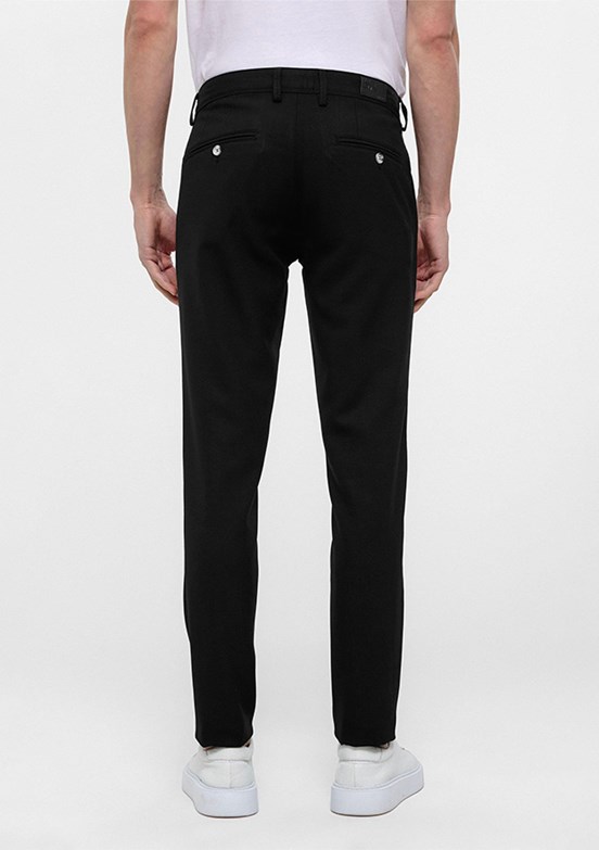 SÜVARİ Siyah Erkek Slim Pantolon