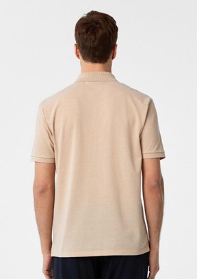 SÜVARİ Bej Erkek Polo Yaka T-Shirt
