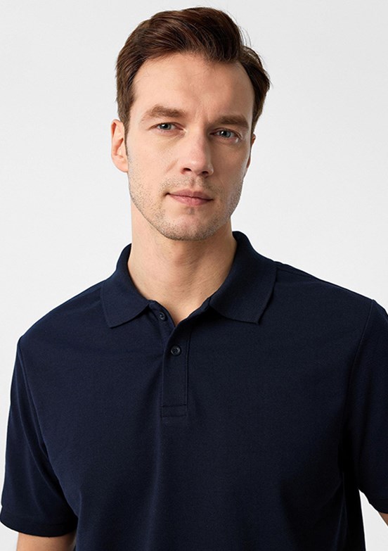 SÜVARİ Lacivert Erkek Polo Yaka T-Shirt