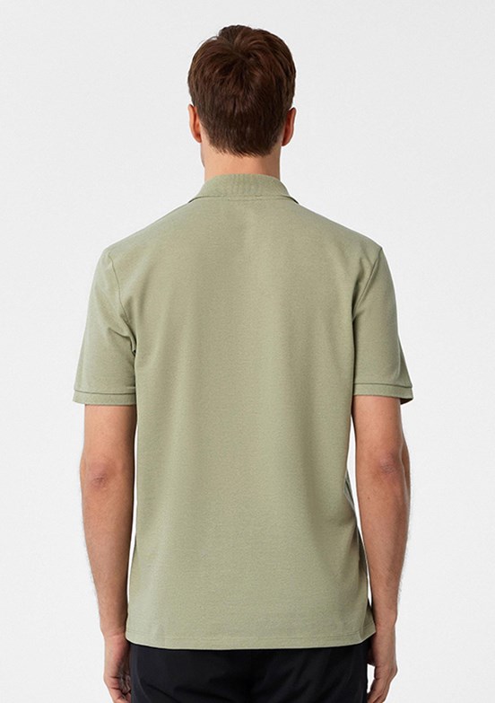 SÜVARİ Yeşil Erkek Polo Yaka T-Shirt