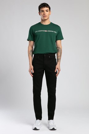 LEE COOPER Jeff Erkek Superslim Fit Stay Black Jean Pantolon