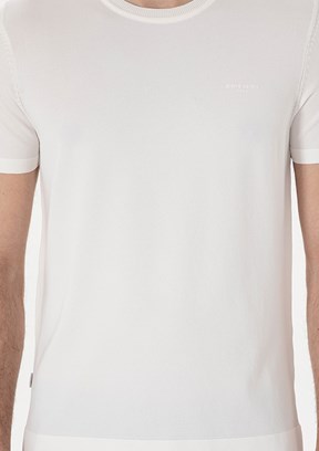 PİERRE CARDİN Beyaz Erkek Slim Kazak