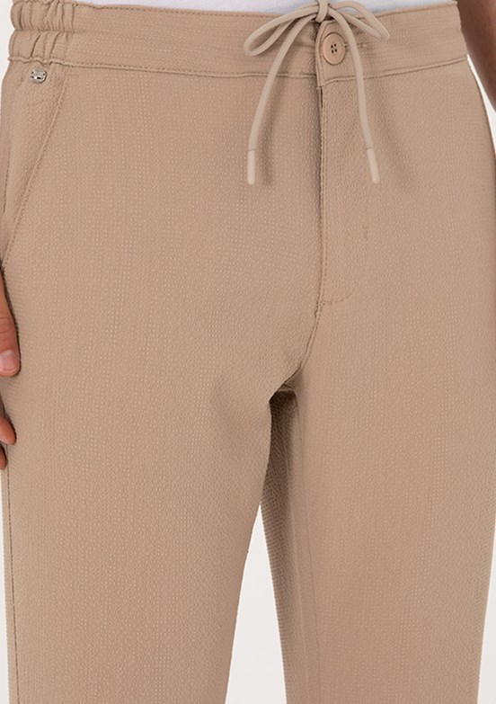 US POLO ASSN Bej Erkek Chino Pantolon