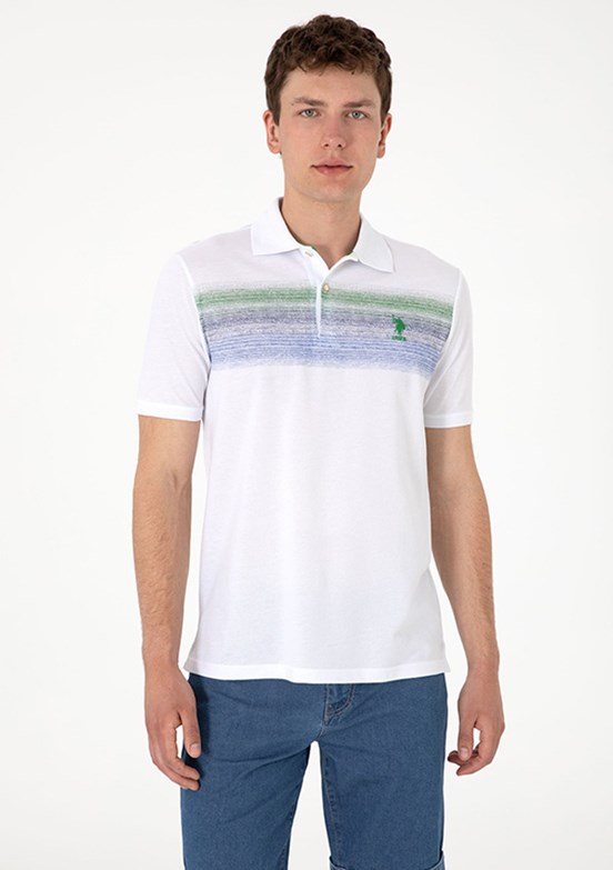 US POLO ASSN Mavi Erkek Regular T-Shirt
