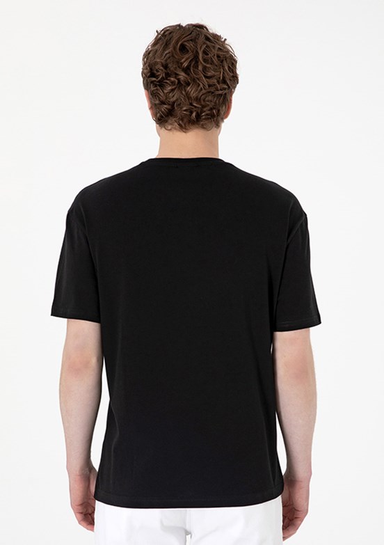 US POLO ASSN Siyah Erkek Comfort T-Shirt