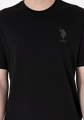 US POLO ASSN Siyah Erkek Comfort T-Shirt