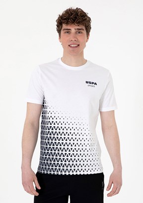 US POLO ASSN Beyaz Erkek Regular T-Shirt