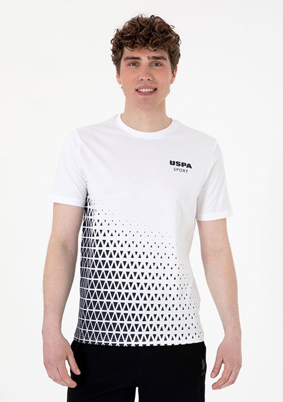 US POLO ASSN Beyaz Erkek Regular T-Shirt