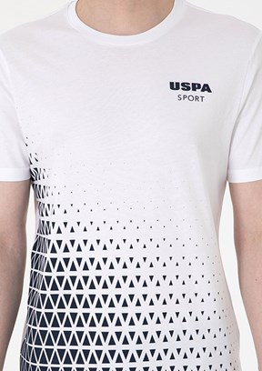 US POLO ASSN Beyaz Erkek Regular T-Shirt