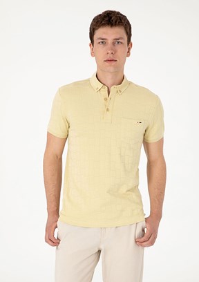 US POLO ASSN Yeşil Erkek Slim T-Shirt