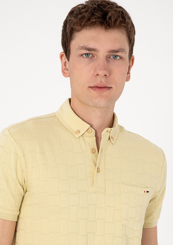 US POLO ASSN Yeşil Erkek Slim T-Shirt