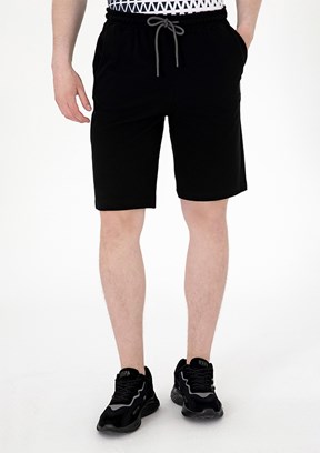 US POLO ASSN Siyah Erkek Bermuda Şort