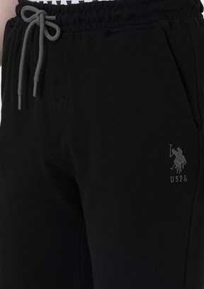 US POLO ASSN Siyah Erkek Bermuda Şort