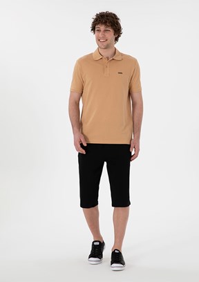 US POLO ASSN Siyah Erkek Bermuda Şort