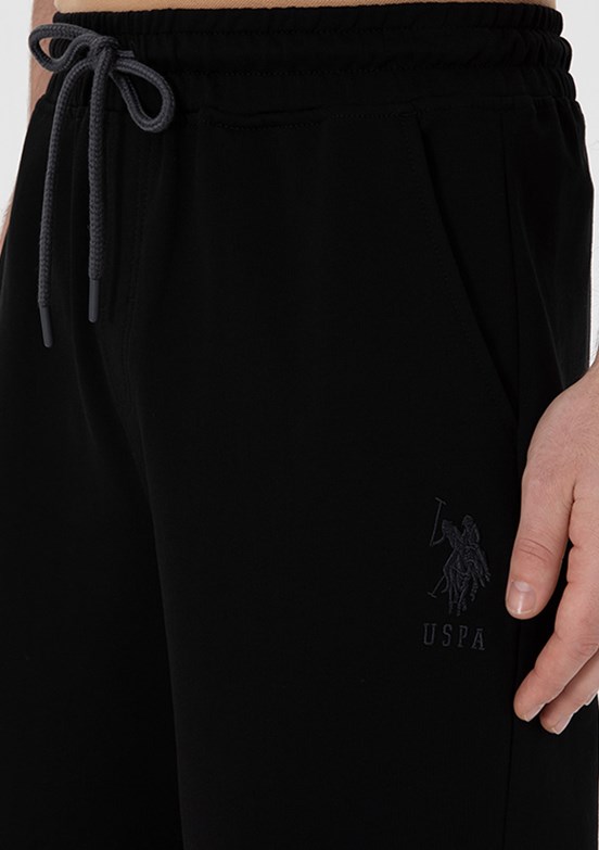 US POLO ASSN Siyah Erkek Bermuda Şort