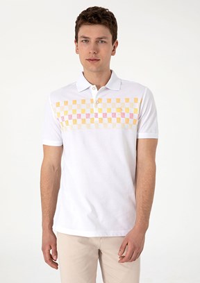 US POLO ASSN Turuncu Erkek Regular T-Shirt