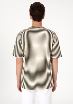 US POLO ASSN Bej Erkek Comfort T-Shirt