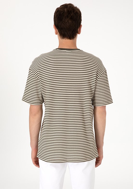 US POLO ASSN Bej Erkek Comfort T-Shirt