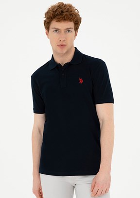 US POLO ASSN Lacivert Erkek Basic T-Shirt