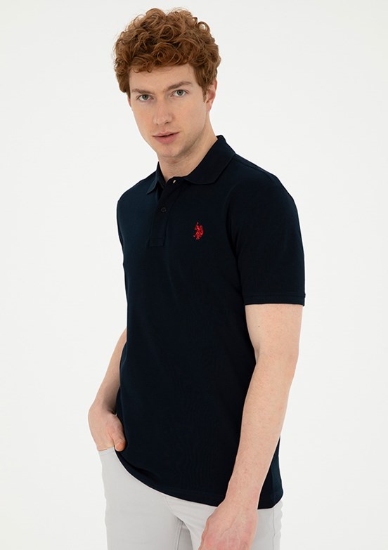 US POLO ASSN Lacivert Erkek Basic T-Shirt