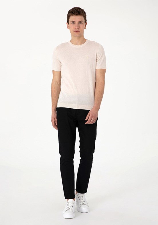 US POLO ASSN Siyah Erkek Chino Pantolon