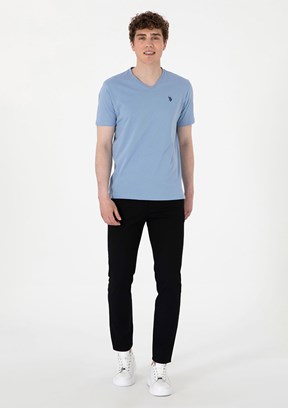 US POLO ASSN Siyah Erkek Chino Pantolon