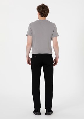 US POLO ASSN Siyah Erkek Chino Pantolon