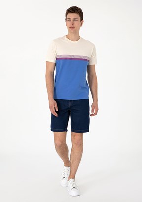 US POLO ASSN Mavi Erkek Bermuda Şort