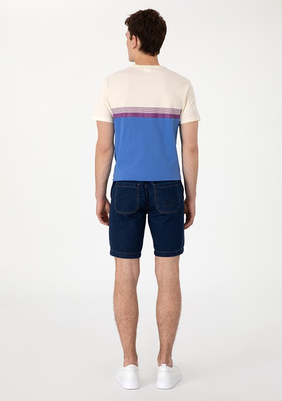 US POLO ASSN Mavi Erkek Bermuda Şort