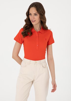 PIERRE CARDIN Kırmızı Kadın Regular T-Shirt