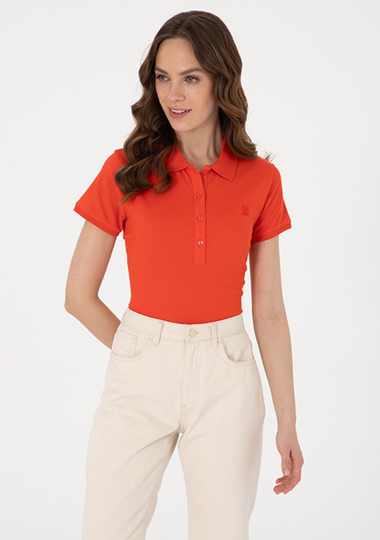PIERRE CARDIN Kırmızı Kadın Regular T-Shirt