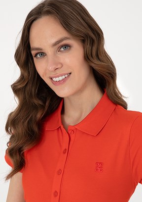 PIERRE CARDIN Kırmızı Kadın Regular T-Shirt
