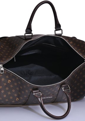 PİERRE CARDİN  Kahverengi Unisex Seyahat Çantası