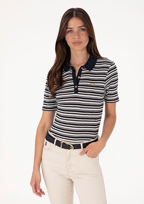 US POLO ASSN Lacivert Kadın Slim T-Shirt