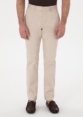 PİERRE CARDİN Bej Erkek Regular Pantolon