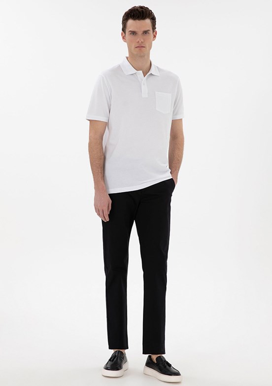 PİERRE CARDİN Siyah Erkek Regular Pantolon