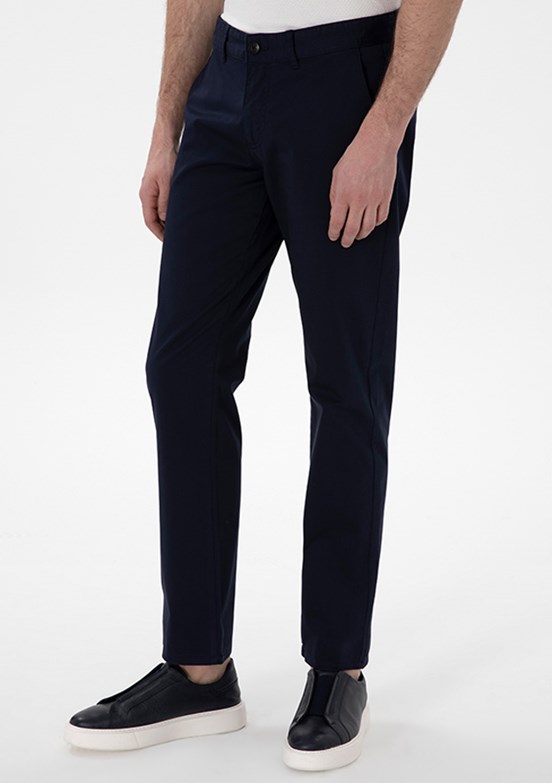 PİERRE CARDİN Lacivert Erkek Regular Pantolon